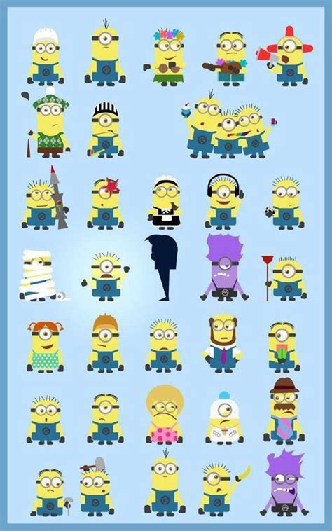 List of all minion names - spfiver