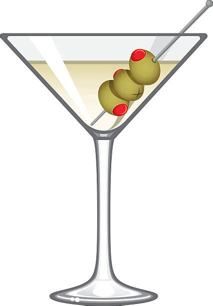 Best Cute Martini Glasses Clip Art Illustrations, Royalty-Free Vector ...