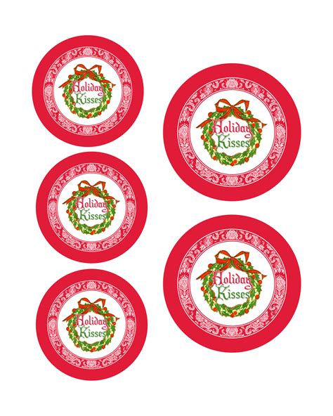 Printable Candy Jar Labels for the Holidays - The Graphics Fairy