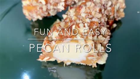 Homemade Pecan Candy Rolls or Pecan Log Rolls – quick recipe. Perfect for holiday gift-giving ...