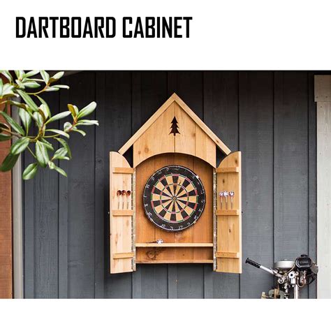 DIY Dartboard Cabinet Plans Wood Dart Board Plans - Etsy