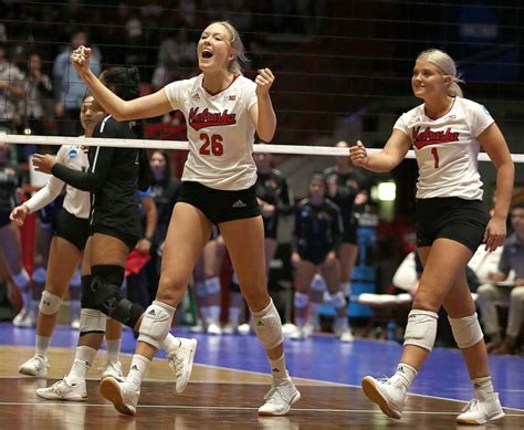 Nebraska volleyball announces TV schedule