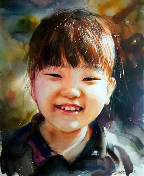 Watercolor Paintings For Beginners, Realistic Paintings, Watercolor Portraits, Portrait Painting ...