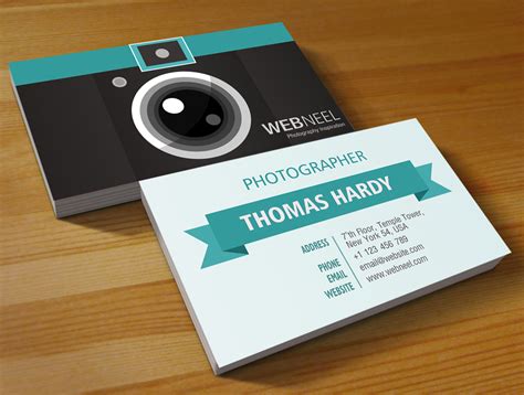 [View 34+] Get Photographer Business Card Examples Pictures cdr