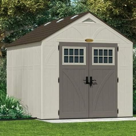 Suncast Tremont Plastic Apex Shed 8X10 | Garden Street