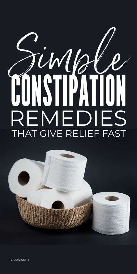 Quick constipation relief naturally – Artofit