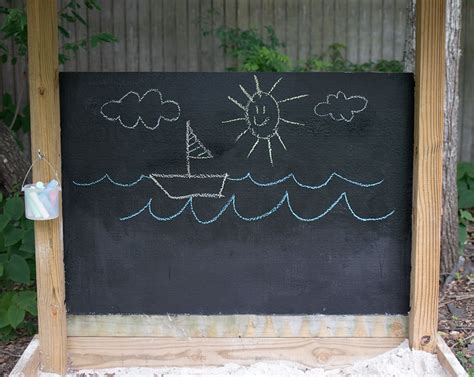 Outdoor Chalkboard DIY- Weatherproof and Durable!