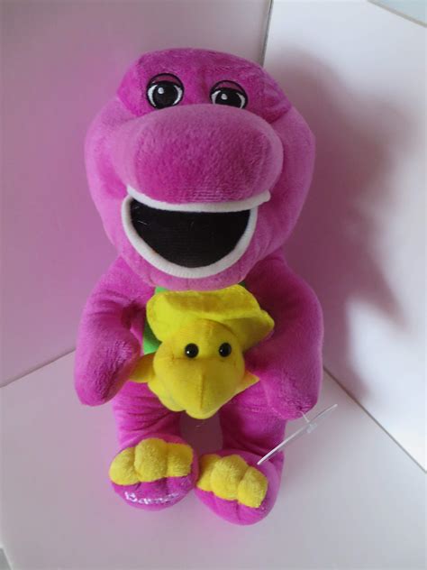 Buy Barney The Dinosaur BARNEY WITH MINI BJ SOFT TOY Online at ...