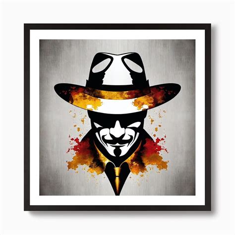 V For Vendetta 3 Art Print by Noctarius - Fy