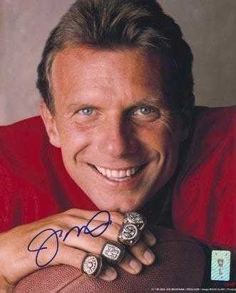 Joe Montana autographed 8x10 Photo (Joe Montana Hologram - 4 Super Bowl ...