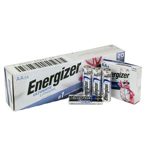 Energizer Ultimate AA Lithium Batteries - 24 Pack | Battery Mart