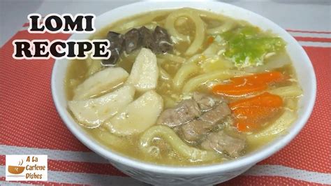 Lomi Recipe - Kinastro