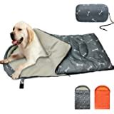 Amazon.com : KUDES Dog Sleeping Bag Waterproof Warm Packable Dog Bed ...