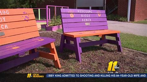 'Buddy Benches' discourage bullying at local schools - ABC11 Raleigh-Durham