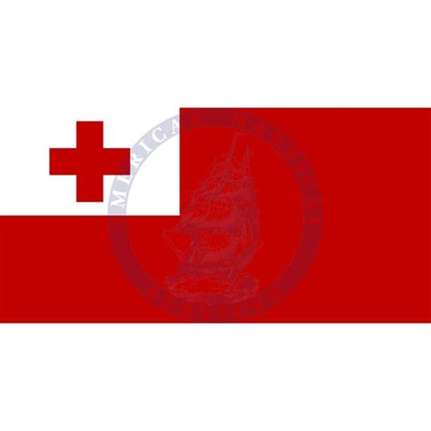 Tonga Country Flag | Tonga Flag | Flag of Tonga - Amnautical