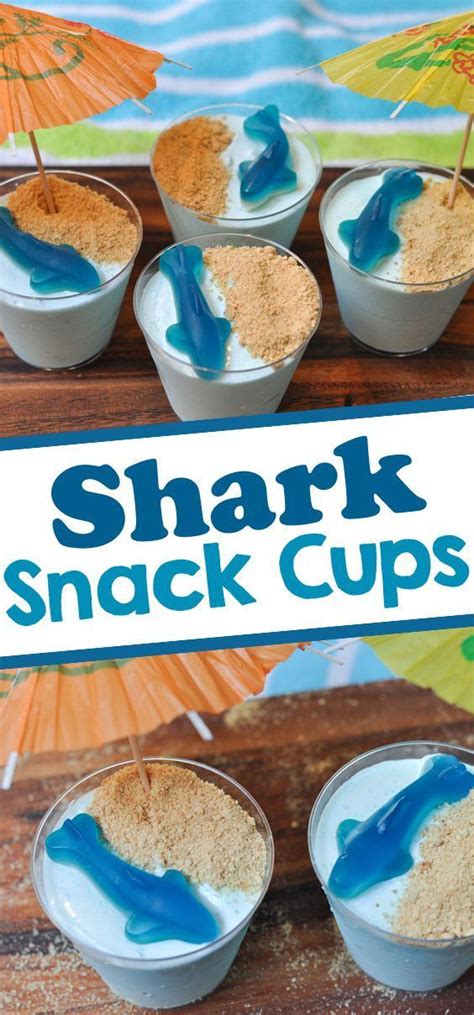 Shark Themed Snacks Looking for Shark themed party food for a shark birthday party or to celebra ...