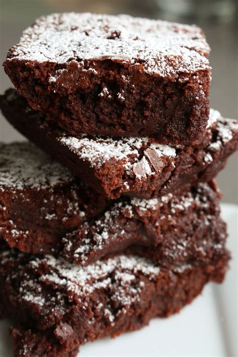 Best Dark Chocolate Brownie - Grab Some Joy