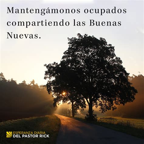 La Gran Comisión no es una gran Sugerencia - Pastor Rick's Daily Hope