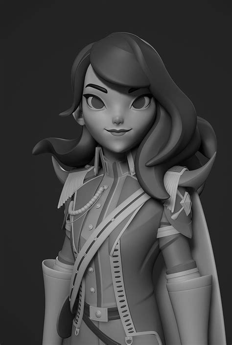 Zbrush Character, Female Character Concept, 3d Model Character, Character Modeling, Character ...