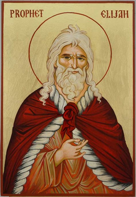 Prophet Elijah Orthodox Icon - BlessedMart