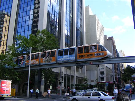 Sydney Monorail | australia.SHOWBUS.com BUS IMAGE GALLERY