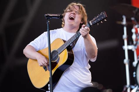 Fans help Lewis Capaldi finish song after he loses his voice during emotional Glastonbury set