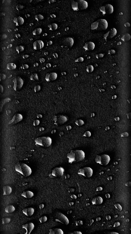 Black Water Drop | Black water, Water drops, Black phone wallpaper