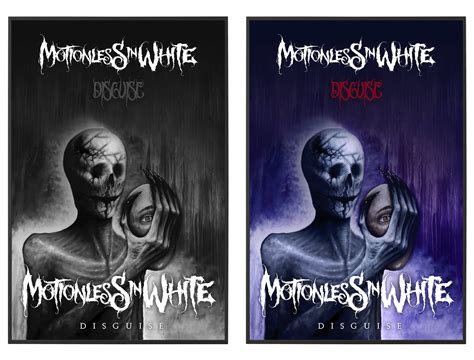 Motionless in White Poster Disguise Motionless in White - Etsy