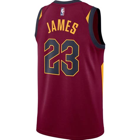 Maillot Lebron James Cleveland Cavaliers Nike Icon Edition Swingman ...