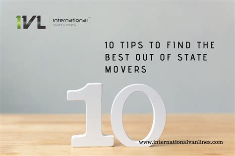 10 tips to find the best out of state movers | International Van Lines