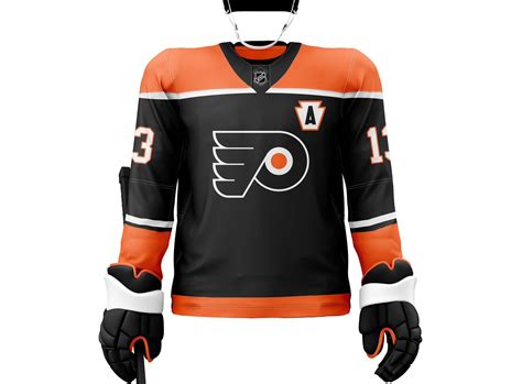 My Personal Take on the Flyers new uniform design. Inspiration taken ...