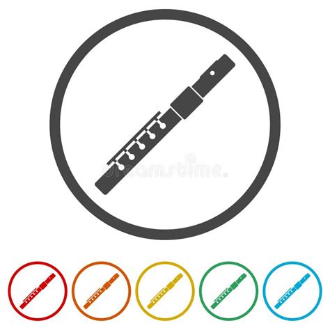 Flute Silhouette - Illustration Stock Vector - Illustration of mouthpiece, noise: 153228028