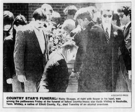 Photo of Keith Whitley funeral. May 1989 - Newspapers.com