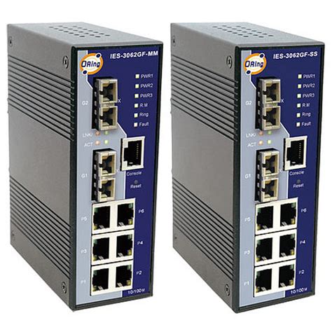 IES-3080 Industrial 8-port Managed Ethernet Switch