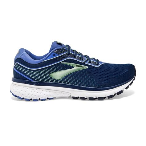 Brooks Women's Ghost 12 Blue Wide Fit Running Shoes | BMC Sports