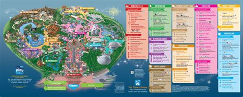 Disneyland Park Map - Kelly Does Life | Disneyland map, Disneyland park, Disneyland park paris