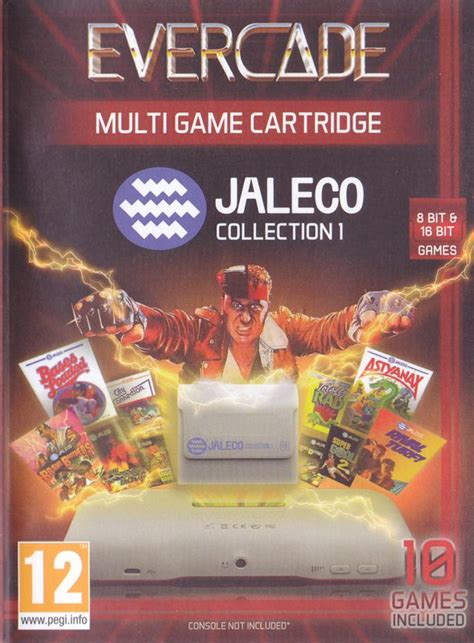 Jaleco Collection 1 (2021) Evercade box cover art - MobyGames