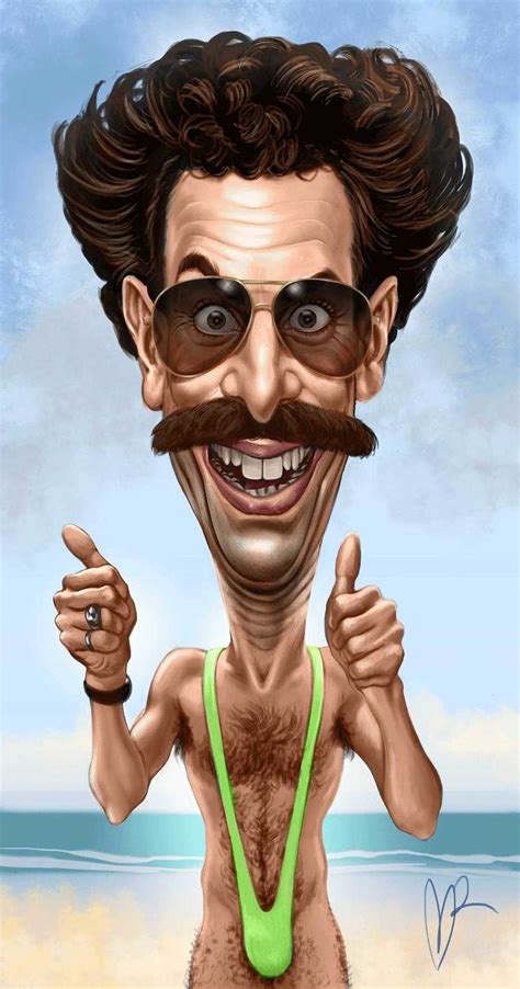 Borat #Borat | Мультипликационные лица, Смешные рисунки, Карикатура