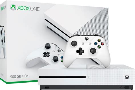 Best Buy: Microsoft Xbox One S 500GB Console White ZQ9-00001