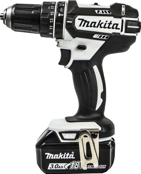 Makita - DHP482RFWJ - 18v Combi Drill White 2 X 3ah Batts | eBay