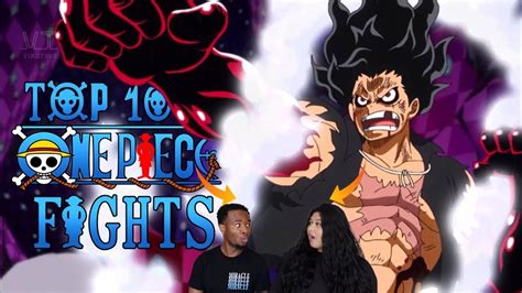 TOP 10 ONE PIECE ANIME FIGHTS REACTION😲 - YouTube