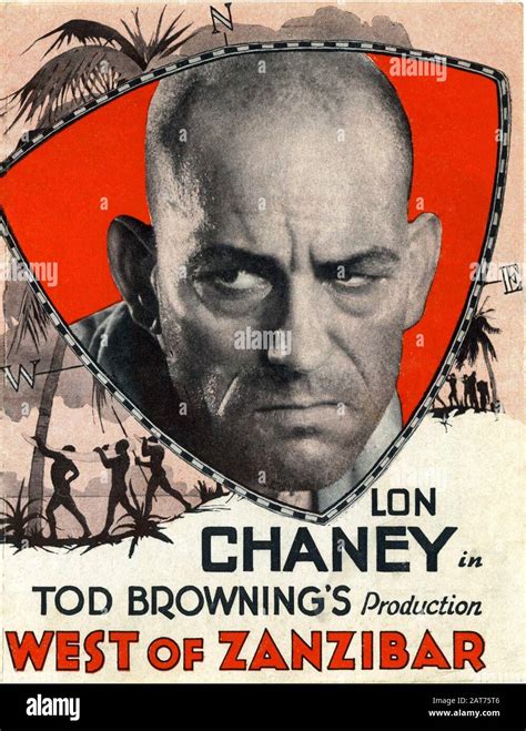 LON CHANEY in WEST OF ZANZIBAR 1928 director TOD BROWNING Silent Movie Metro Goldwyn Mayer Stock ...