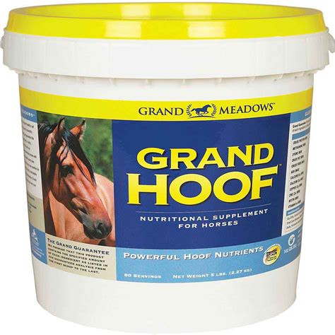 Grand Hoof Nutritional Hoof Supplement for Horses 5 lb - Item # 23014