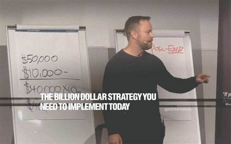 The billion dollar strategy you need to implement today