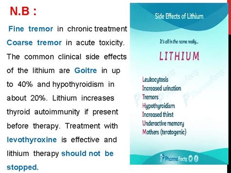 Lithium Toxicity Treatment Nice - Lithium Prescribing And Monitoring In ...