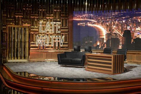 10 Late Night ideas | tv set design, late nights, tv talk show