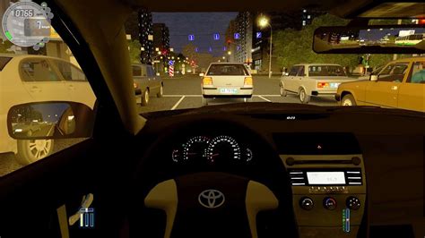 City Car Driving - Toyota Camry | Night Drive - YouTube