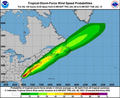 Tropical Storm Elsa Predictions for Chesapeake Bay | Chesapeake Bay ...