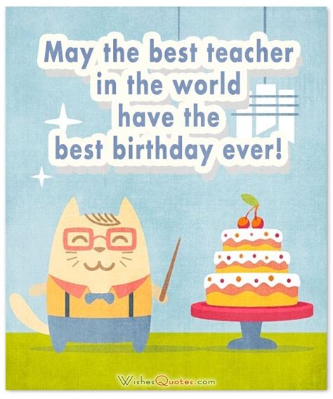 Teacher Birthday | Birthday Cards