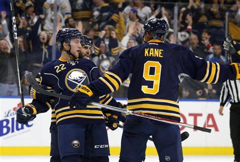 Sabres score three power-play goals in 4-2 win over Flames - The Globe ...